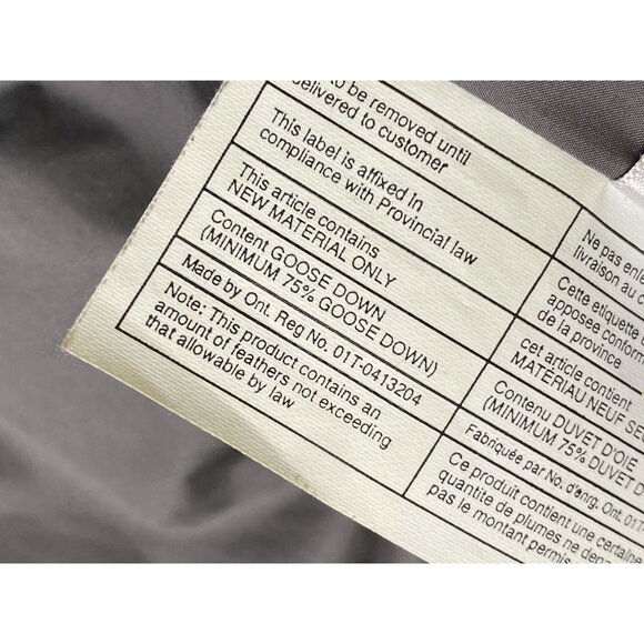 Eddie Bauer Black Down Quilted Vest Men Size Large Nylon Goose Down Lightweight - Picture 7 of 16